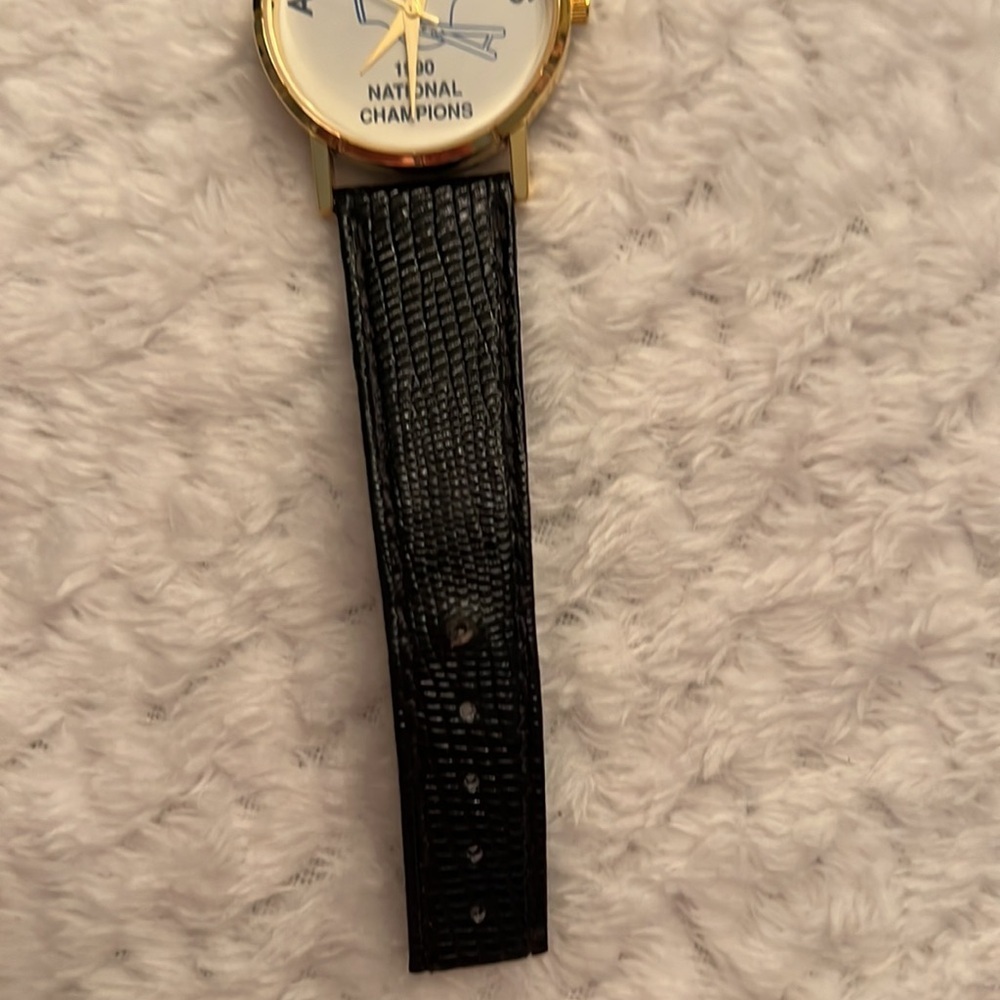 Vintage Womens 1990 Aldine Mustangs National Championship Watch Houston TX - Picture 7 of 8